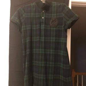 Awesome Ralph Lauren Plaid Shirtdress.